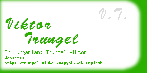 viktor trungel business card